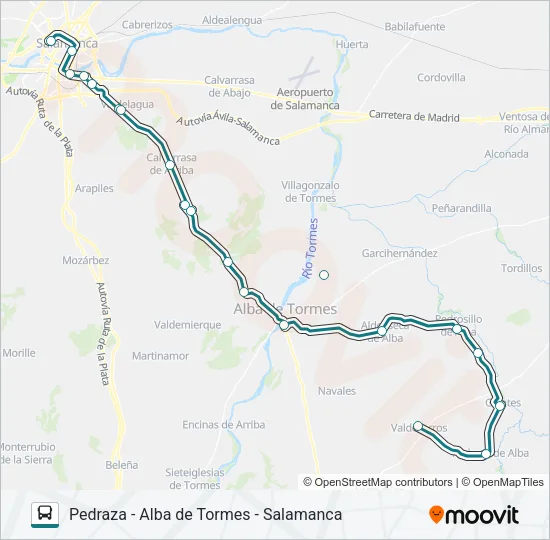 VACL-074 Bus Line Map
