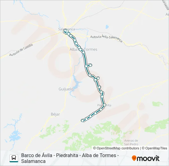 VACL-074 Bus Line Map