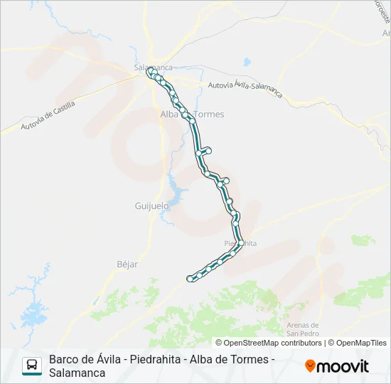 VACL-074 Bus Line Map