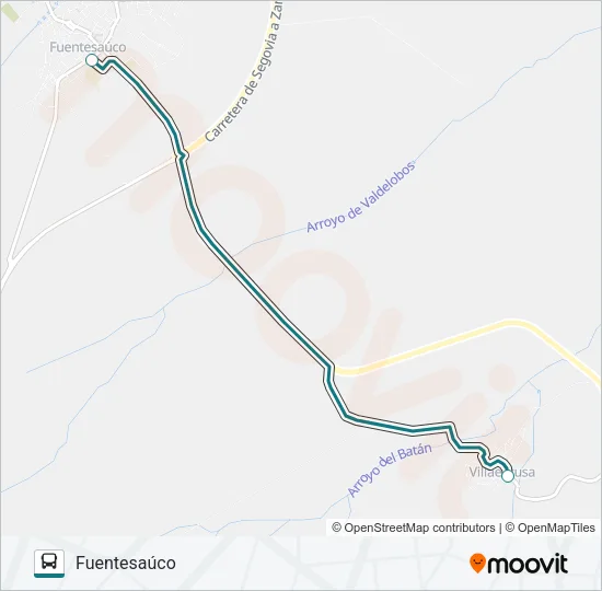 VACL-026 Bus Line Map
