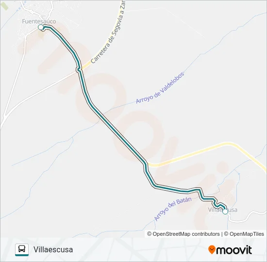 VACL-026 Bus Line Map