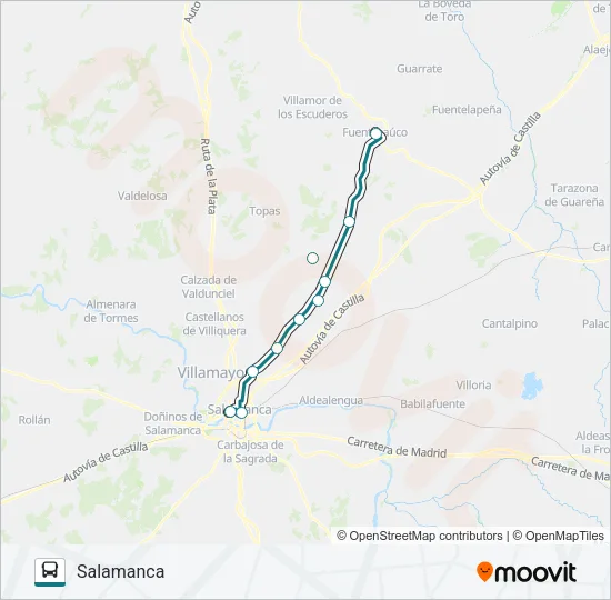 VACL-026 Bus Line Map