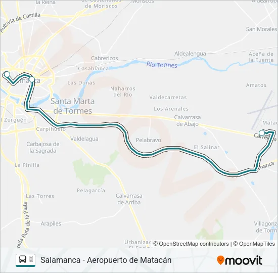 ✈️ Bus Line Map