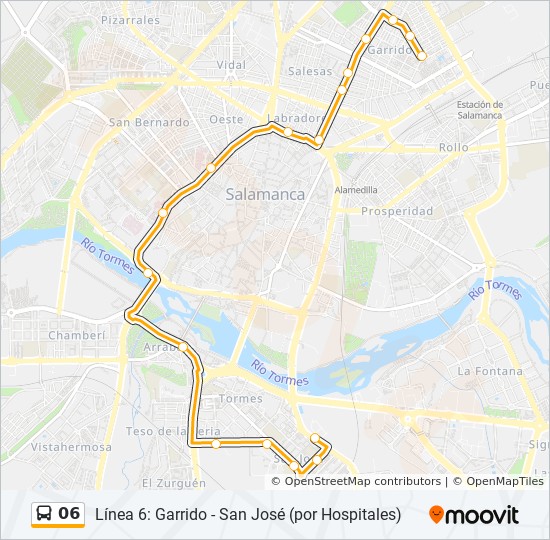 06 bus Line Map