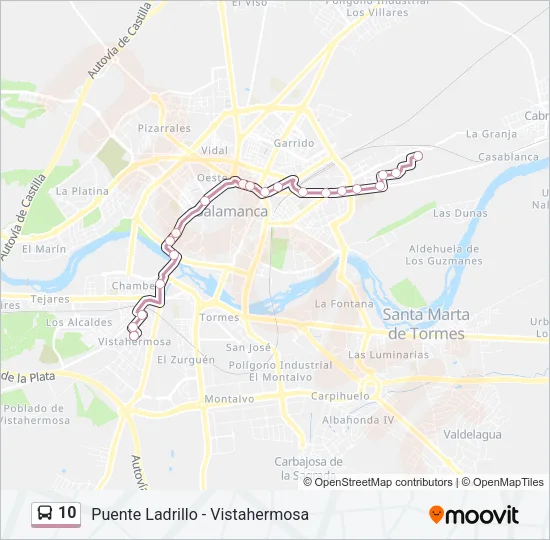 10  Line Map