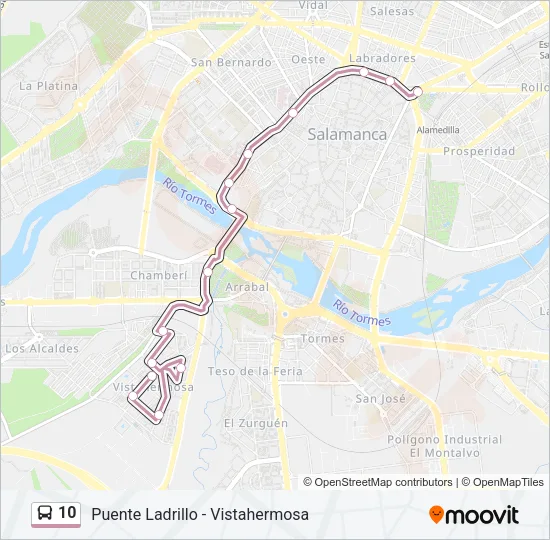 10  Line Map