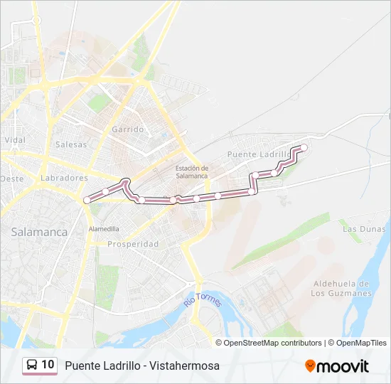 10  Line Map