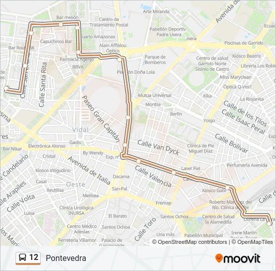 12  Line Map