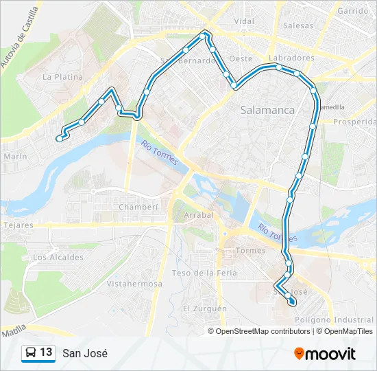 13  Line Map