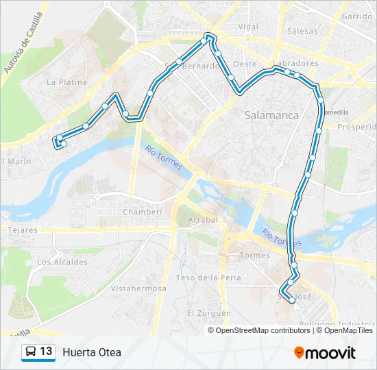 13  Line Map
