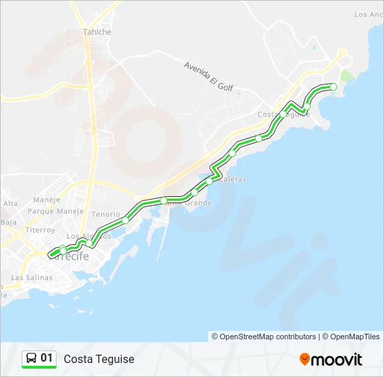01 Bus Line Map