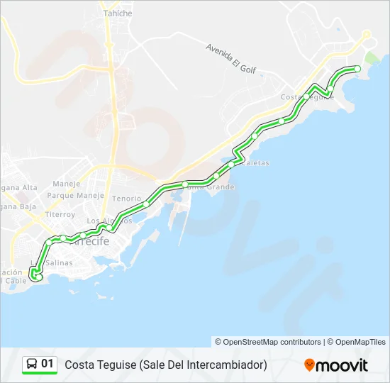 01 Bus Line Map