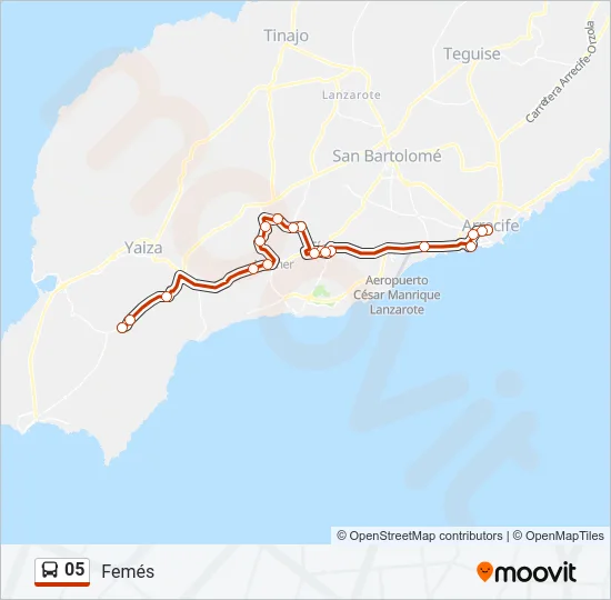 05 Bus Line Map