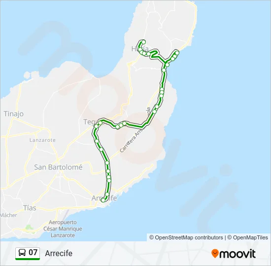 07 Bus Line Map