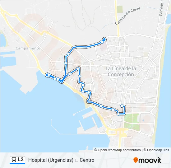 L2 Bus Line Map