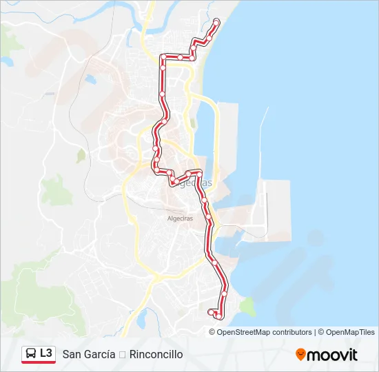 L3 Bus Line Map