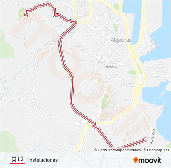 L3 Bus Line Map