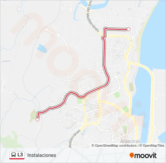L3 Bus Line Map