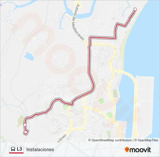 L3 Bus Line Map