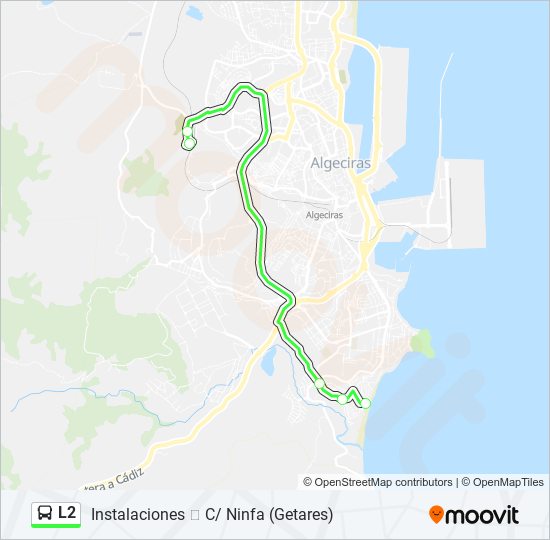 L2 bus Line Map