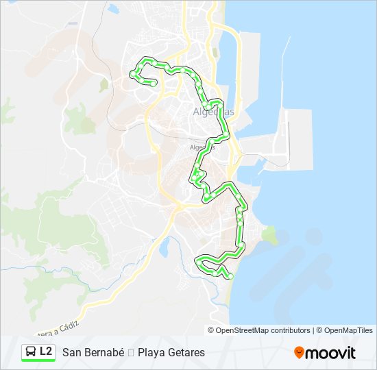 L2 bus Line Map