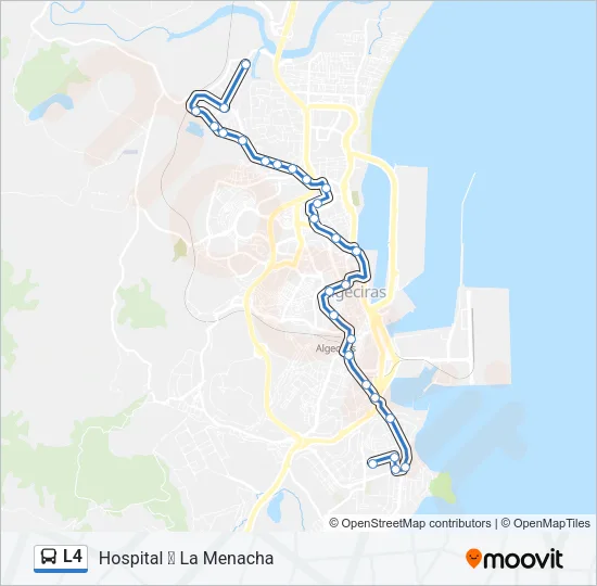 L4 Bus Line Map
