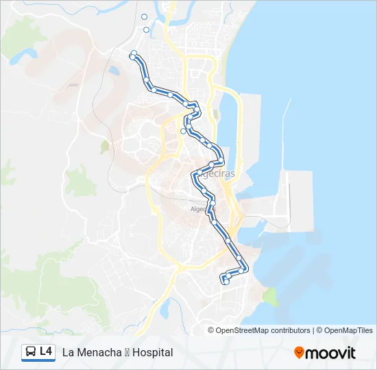 L4 Bus Line Map