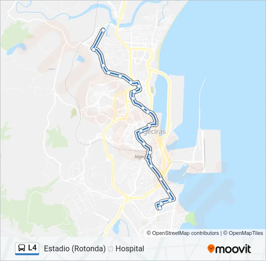 L4 Bus Line Map