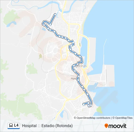 L4 Bus Line Map