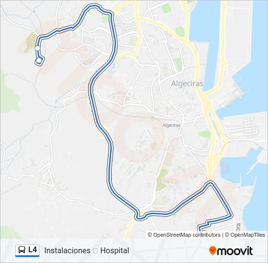 L4 Bus Line Map