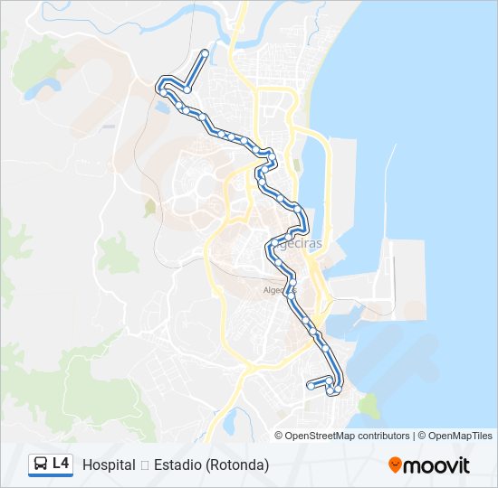 L4 bus Line Map