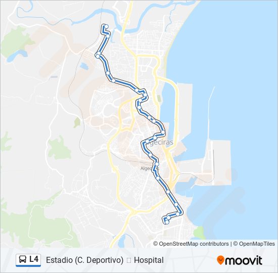 L4 bus Line Map