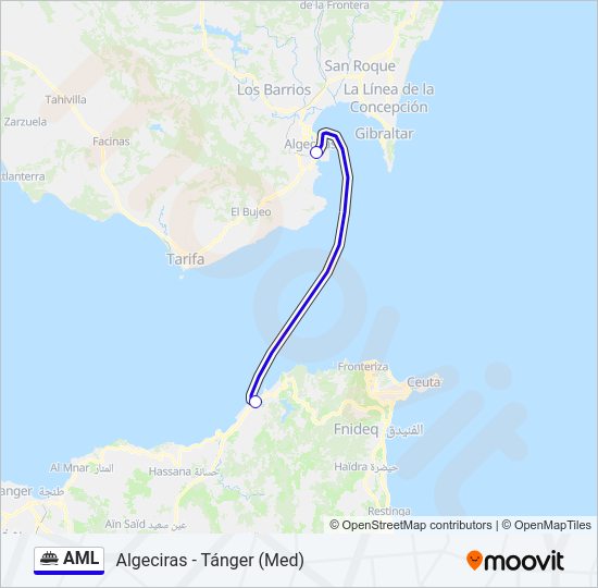 Mapa de AML de 