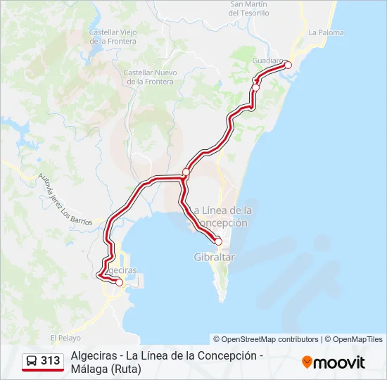 313  Line Map