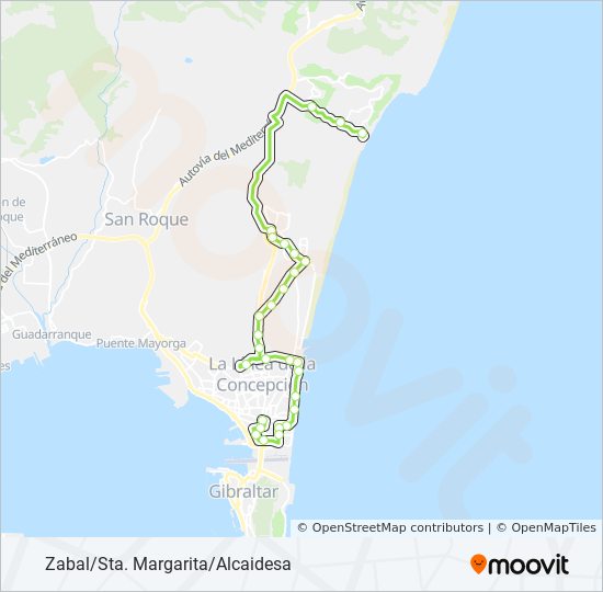 Mapa de LC-3 de autobús Mapa de LC-3 de autobús