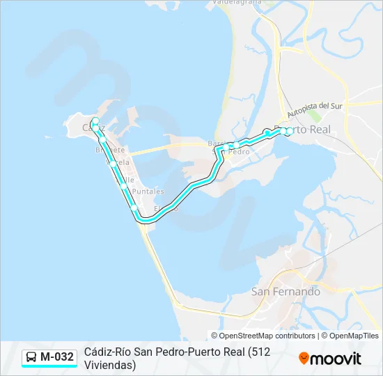 M-032  Line Map