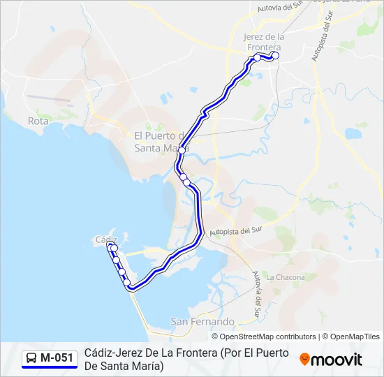 M-051  Line Map