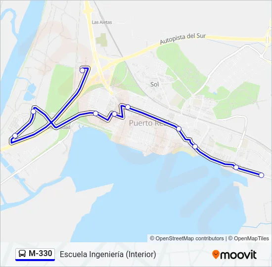 M-330  Line Map
