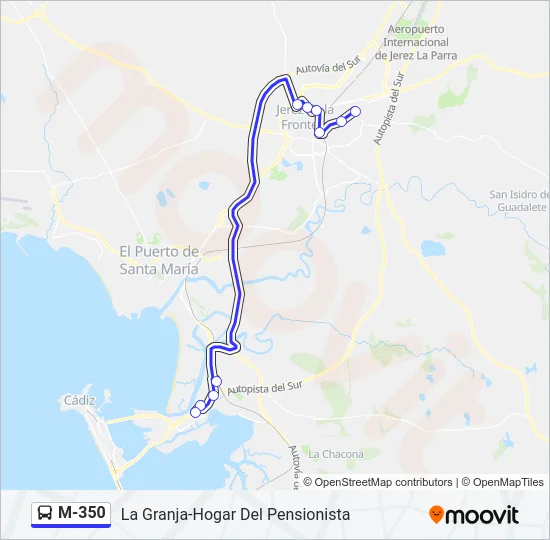 M-350  Line Map