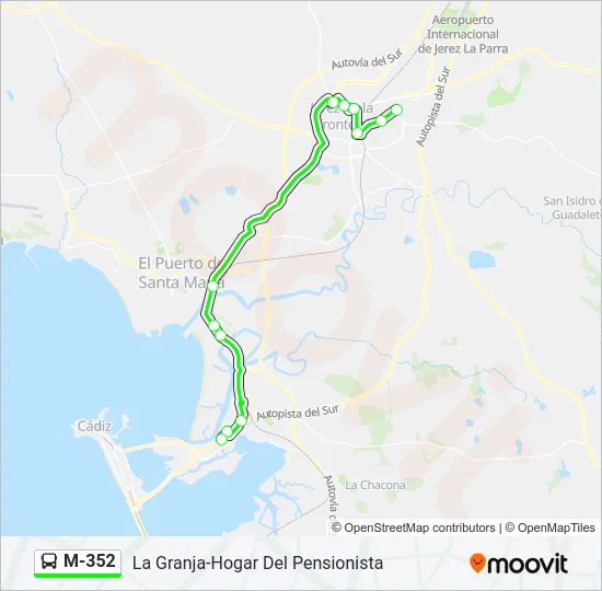 M-352  Line Map