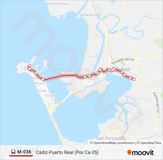 M-036  Line Map