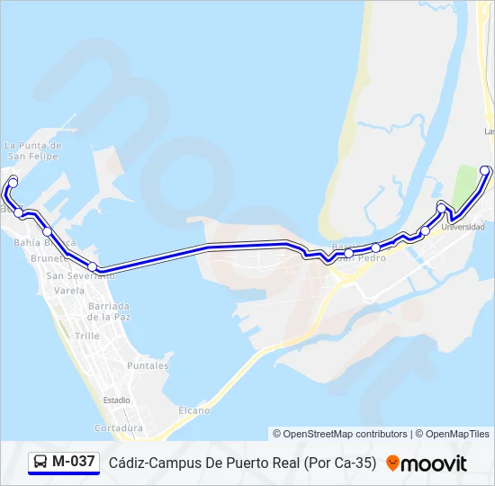 M-037  Line Map