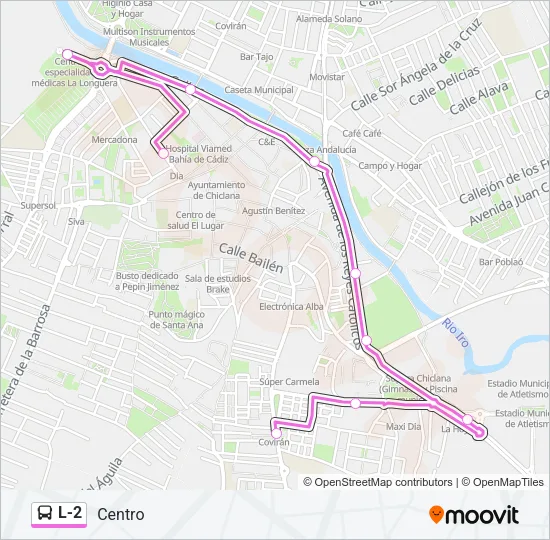L-2 Bus Line Map