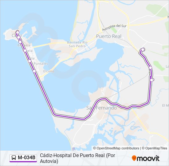 Mapa de M-034B de 