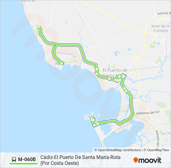 Mapa de M-060B de 