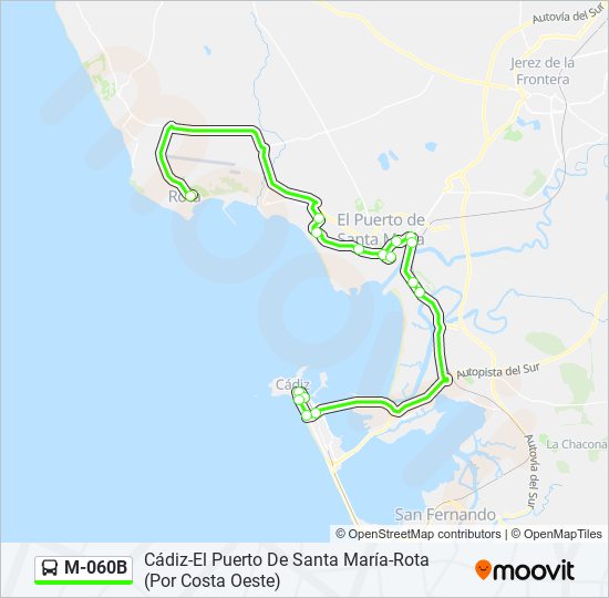 Mapa de M-060B de 