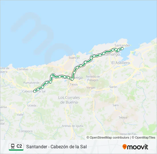 C2  Line Map