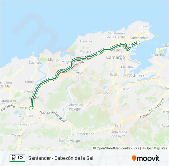 C2  Line Map