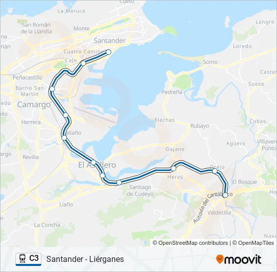 C3  Line Map