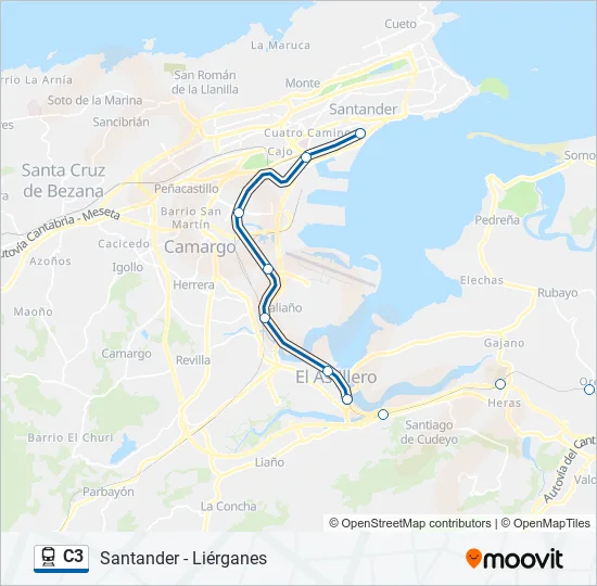 C3  Line Map